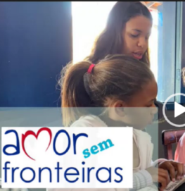 Jovens no projeto amor sem fronteiras