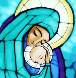 Nossa Senhora com o filho