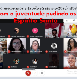 jovens na oração online